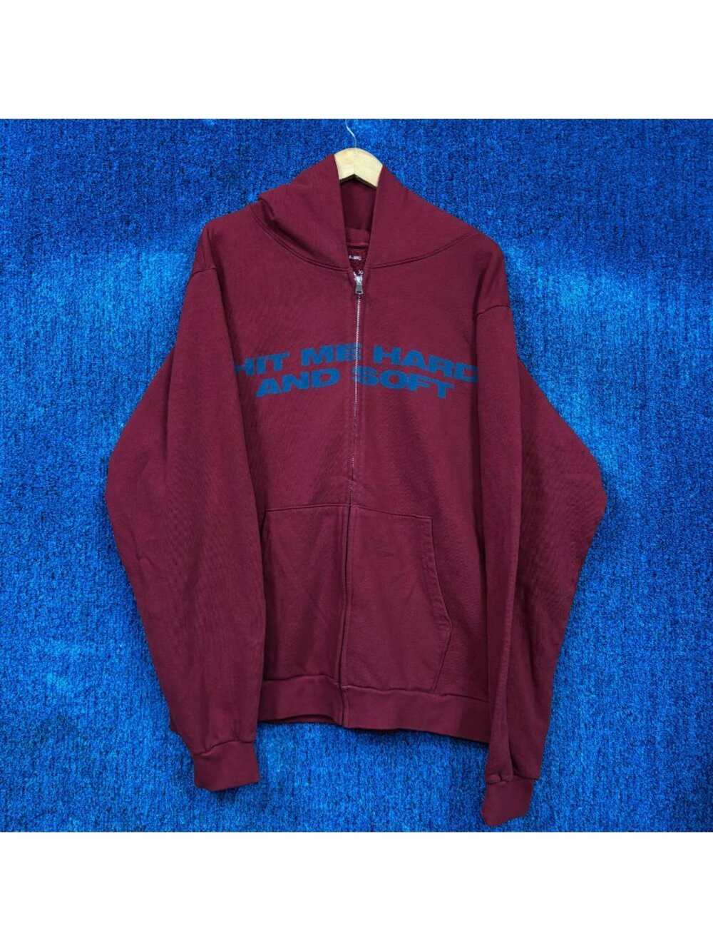 Billie Eilish Hit Me Hard & Soft The Tour Zip-Up Hoodie XXL